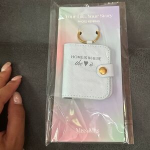 Photo Keyring / Keychain / Bag Charm MisstoMrs